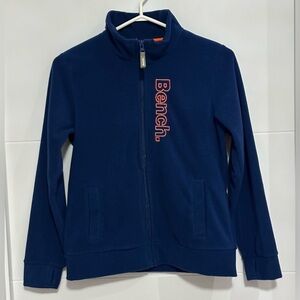 Bench: Youth Full Zip-Up Fleece- Size 11/12